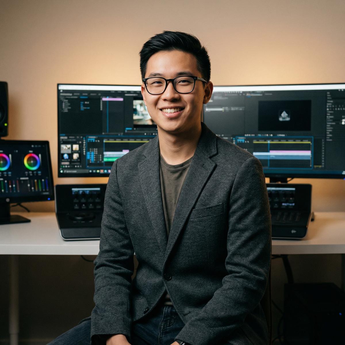 双飞后期制作专家张浩然